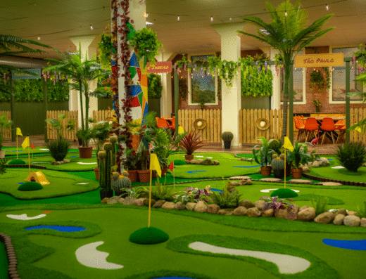 Minigolf RIO vabaajakeskus kogu perele